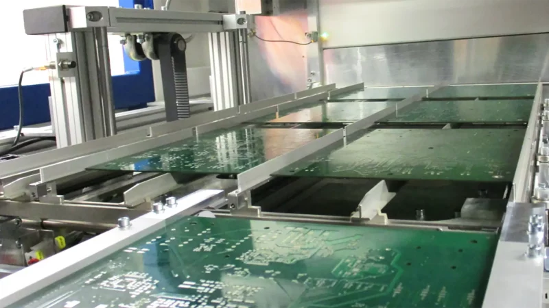 CCS100 PCB en la zona de carga