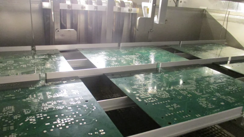 CCS100 PCBs in process area