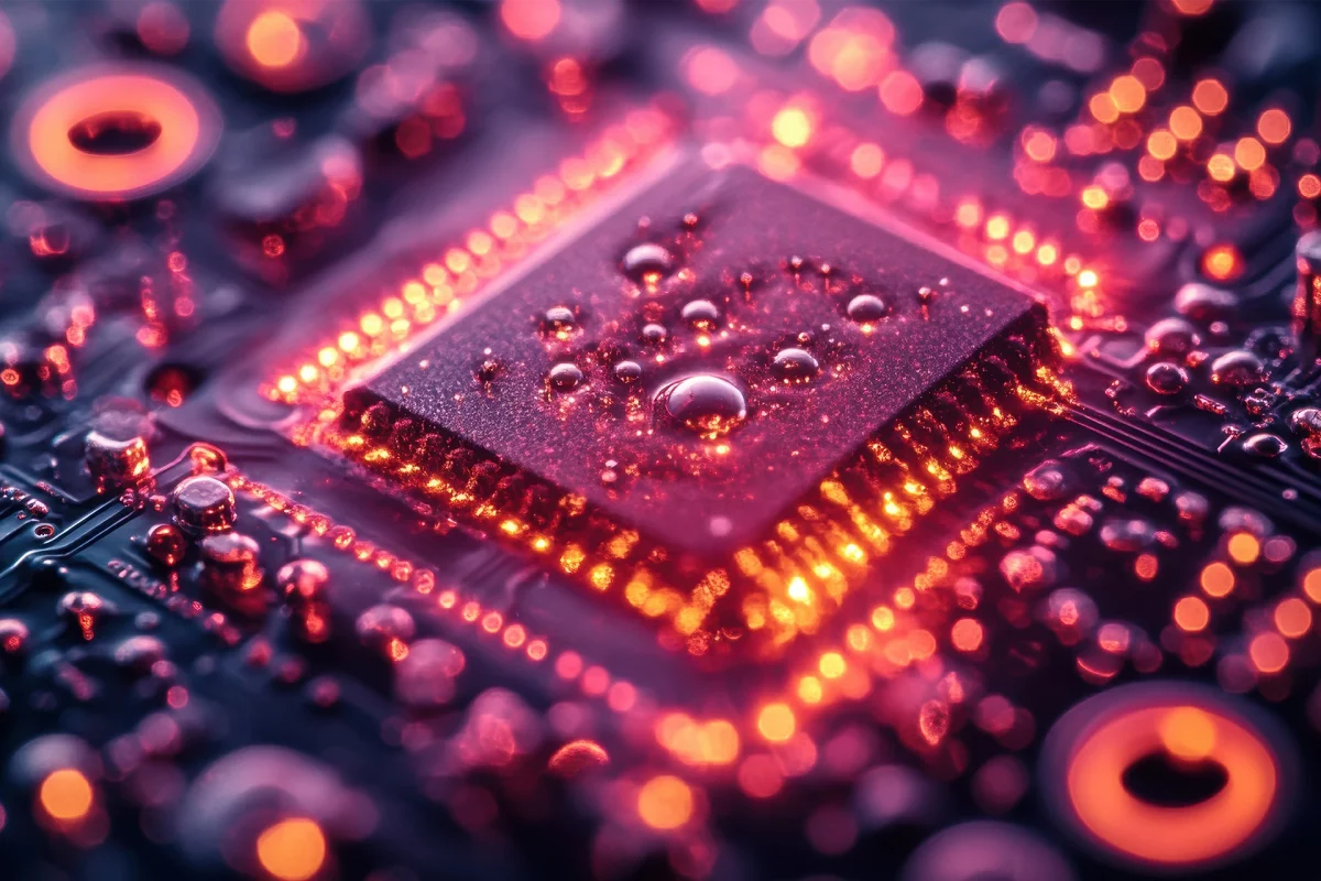 Vapor phase soldering uses condensation heat