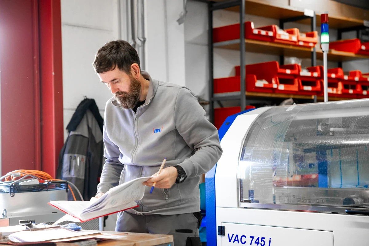 Process - Quality through vacuum technology