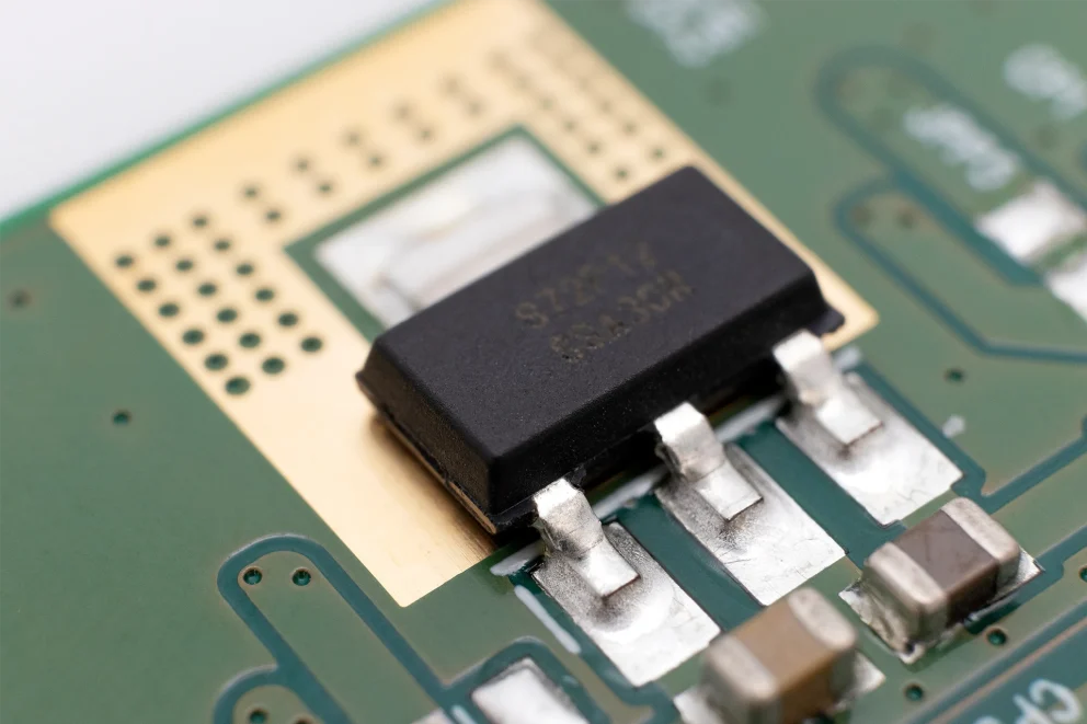 Avoid thermal stress during vapour phase soldering